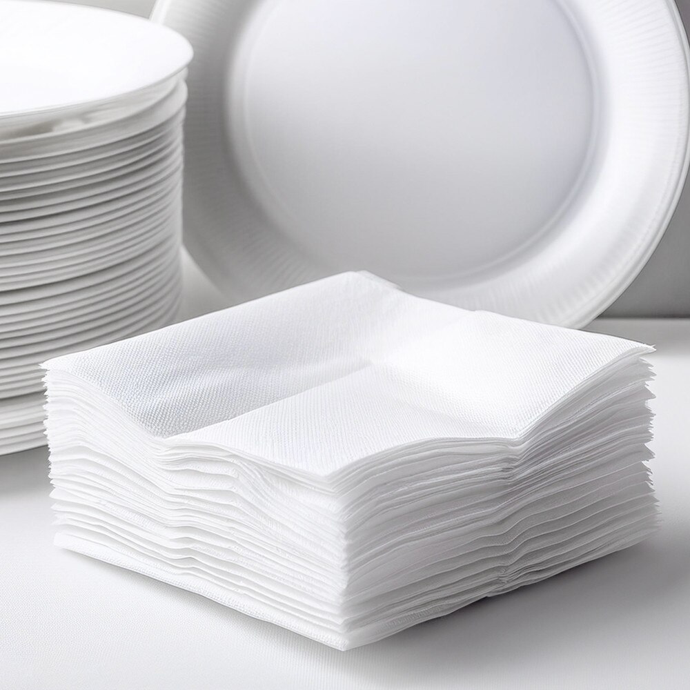 Sephra White Paper Napkins
